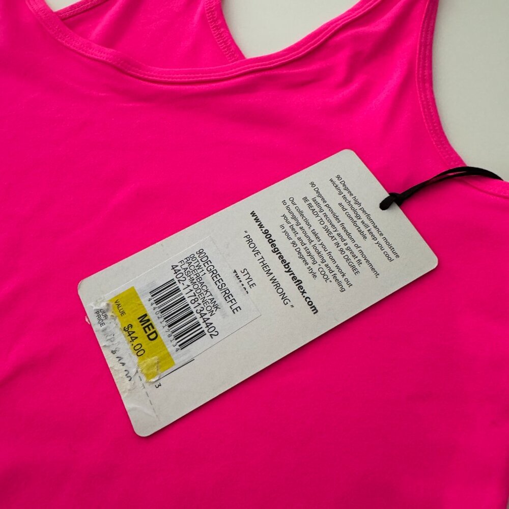 90 Degree by Reflex Tank Top,  Size M - Picture 9 of 9